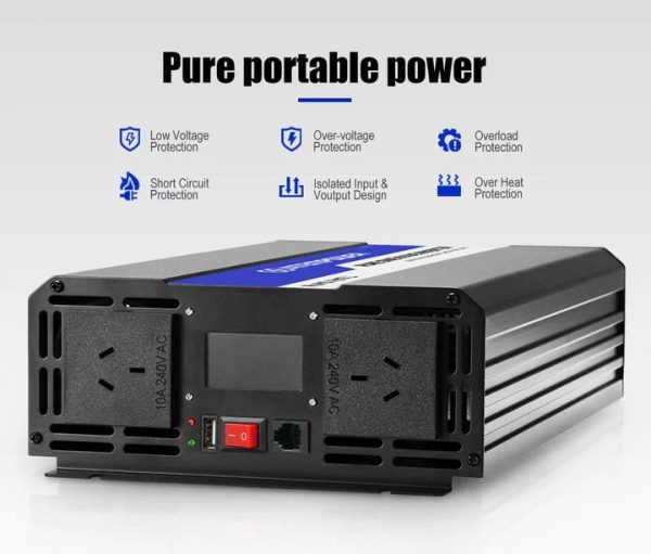 Inversor Onda Pura 3000 Watts Continuos Peak 6000 Watts. - Imagen 3